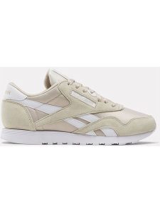 Reebok Skórzane sneakersy "Classic Nylon" w kolorze beżowym rozmiar: 38. Brązowe trampki Reebok, bez wzorów, z materiału, bez zapięcia. Za 162,11 zł.