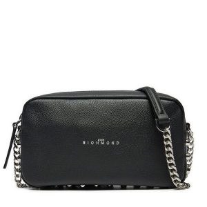 Torebka John Richmond. Czarne torebki klasyczne JOHN RICHMOND, bez wzorów, bez dodatków. Za 689,99 zł.