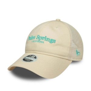 Czapka trucker 9twenty damska New York Yankees. Brązowe czapki New Era, bez wzorów, sportowe. Za 123,00 zł.