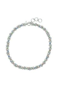 Otazu Naszyjnik z kryształami - dł. 43 cm rozmiar: onesize. Szare naszyjniki Otazu, z kryształem, z mosiądzu. Za 130,99 zł.