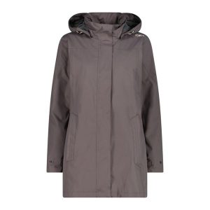 Damska kurtka wodoodporna CMP. Brązowe kurtki CMP, xs, bez wzorów, bez kaptura. Za 356,00 zł.