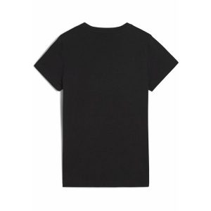 Damska koszulka GRAPHICS Mountain PUMA Black. Czarne bluzki Puma, xs, bez wzorów, z gumy, sportowe, bez kołnierzyka, bez ramiączek. W wyprzedaży za 69,00 zł.