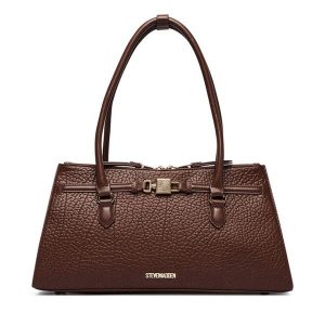 Torebka Steve Madden. Brązowe torebki klasyczne Steve Madden, bez wzorów, bez dodatków. Za 639,99 zł.