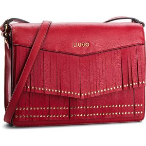 Torebka LIU JO - M Crossbody Brera N68192 E0031 Red 91656. Listonoszki marki Liu Jo. W wyprzedaży za 369,00 zł.