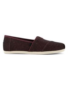 TOMS Espadryle w kolorze fioletowym rozmiar: 36,5. Różowe espadryle Toms, bez wzorów, bez obcasa. Za 140,53 zł.