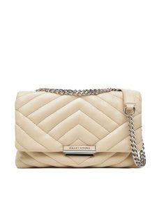 Armani Exchange Torebka 949122 4R742 U1092 Beżowy. Brązowe torebki klasyczne Armani Exchange, bez wzorów, ze skóry, bez dodatków. Za 689,99 zł.