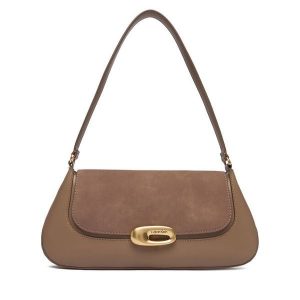 Torebka Calvin Klein. Brązowe torebki klasyczne Calvin Klein, bez wzorów, bez dodatków. Za 529,99 zł.