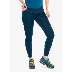 Legginsy turystyczne damskie Vaude Scopi Tights II. Fioletowe legginsy Vaude, bez wzorów. Za 314,99 zł.