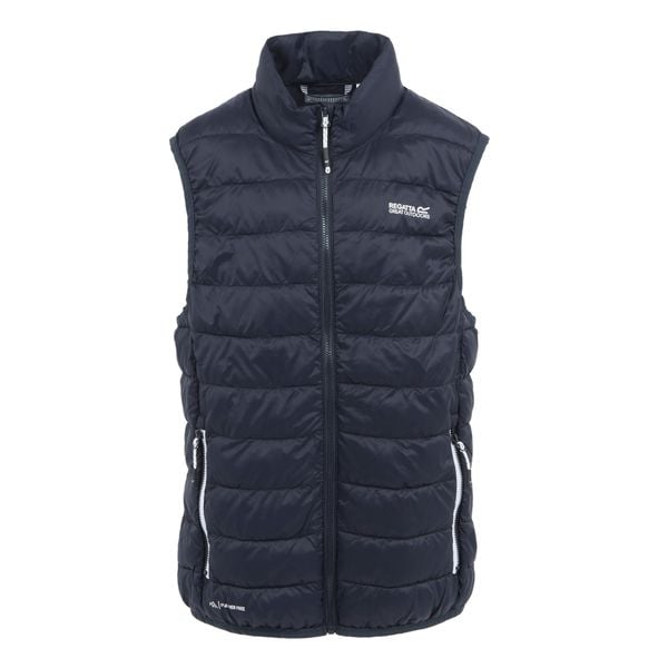 Damska Kamizelka Hillpack II. Niebieskie kamizelki Regatta, bez wzorów, bez kołnierzyka, bez ramiączek, bez kaptura. Za 146,99 zł.