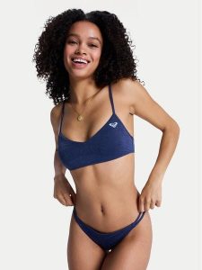 Roxy Bikini Roxy Shine ERJX203605 Granatowy. Niebieskie bikini Roxy, bez wzorów, z syntetyku. Za 299,99 zł.