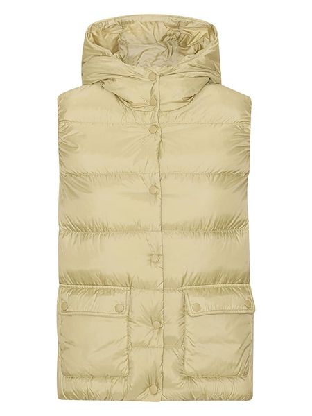 Ilse Jacobsen Kamizelka pikowana w kolorze jasnożółtym rozmiar: 36. Żółte kamizelki Ilse Jacobsen, bez wzorów, bez kołnierzyka, bez ramiączek, bez kaptura. Za 299,45 zł.