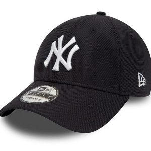 Czapka New Era Diamond Era 9Forty New York Yankees, Dla obu płci. Szare czapki New Era, bez wzorów, z poliesteru, sportowe. Za 109,99 zł.