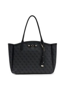Guess Torebka 182877 Szary. Szare shopper bag Guess, z aplikacjami, bez dodatków. Za 634,99 zł.