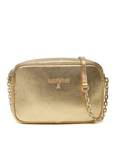 Patrizia Pepe Torebka 8B0071/L138 Złoty. Żółte torebki klasyczne Patrizia Pepe, bez wzorów, ze skóry, bez dodatków. Za 639,99 zł.