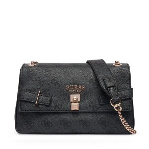 Torebka Guess. Szare torebki klasyczne Guess, z aplikacjami, bez dodatków. Za 589,99 zł.