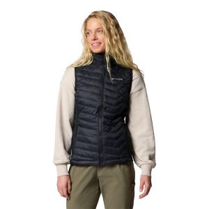 Columbia Bezrękawnik Powder Pass Ii 2126132010. Czarne kamizelki Columbia, bez wzorów, bez kołnierzyka, bez ramiączek, bez kaptura. Za 319,99 zł.