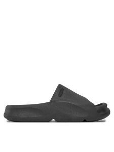 Heron Preston Klapki Eco Moulded HMIC004S22MAT0011000 Czarny. Czarne klapki HERON PRESTON, bez wzorów, z gumy, bez obcasa. Za 289,99 zł.