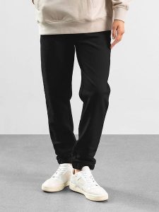 Les Lunes Spodnie dresowe "Frayaa" w kolorze czarnym rozmiar: XXS. Czarne spodnie dresowe Les Lunes, xxs, bez wzorów, z dresówki. Za 173,99 zł.