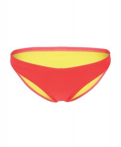 Dół od bikini klasyczne figi damskie Arena Real Brief. Czerwone figi Arena, bez wzorów, z materiału. Za 80,99 zł.