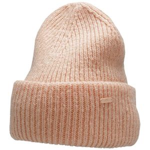 Czapka damska 4F. Czerwone czapki 4f, bez wzorów, z materiału, sportowe. Za 47,99 zł.