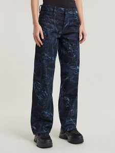 G-Star Dżinsy "Judee" - Comfort fit - w kolorze granatowym rozmiar: W27/L30. Niebieskie jeansy G-Star, z aplikacjami. Za 245,96 zł.