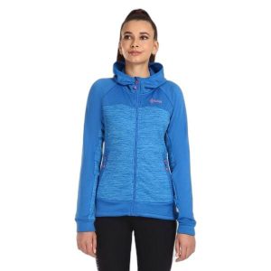Bluza damska Kilpi Layana. Niebieskie bluzy Kilpi, xs, bez wzorów, z kapturem. Za 396,23 zł.