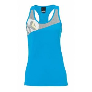 Damski tank top Kempa Core 2.0. Niebieskie topy Kempa, xl, bez wzorów, bez kołnierzyka, bez ramiączek. Za 135,00 zł.