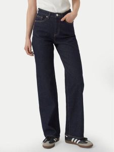 Vero Moda Jeansy Tessa 10297608 Granatowy Wide Leg. Niebieskie jeansy Vero Moda, bez wzorów, z bawełny. Za 239,99 zł.