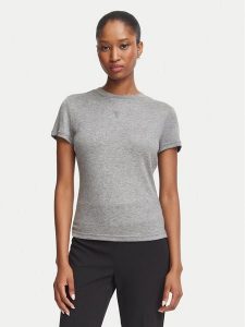 Guess T-Shirt W5BP07 KCGM2 Szary ciemny Regular Fit. Szare t-shirty Guess, s, z aplikacjami, z syntetyku, bez kołnierzyka, bez ramiączek. Za 174,99 zł.