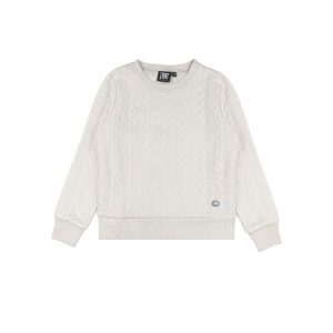 Bluza z bawełna z ściągacze na co dzień na siłownię. Białe bluzy LEONE 1947 APPAREL, bez wzorów, z bawełny, bez kaptura. W wyprzedaży za 89,72 zł.