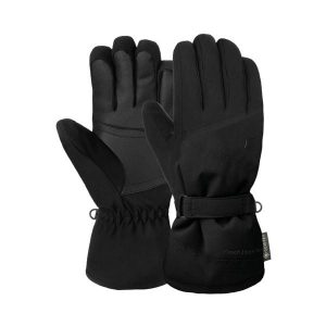 Rękawice damskie REUSCH Susan GORE-TEX. Czarne rękawiczki REUSCH, bez wzorów, z gore-texu. Za 405,78 zł.