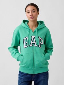 GAP Bluza w kolorze zielonym rozmiar: XL. Zielone bluzy GAP, s, bez wzorów, z materiału, bez kaptura. Za 124,69 zł.