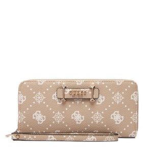 Portfel Guess. Brązowe portfele Guess, z aplikacjami. Za 289,99 zł.