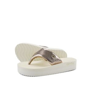 Japonki basenowe damskie Flip Flop Comfy Paddy. Białe klapki Flip Flop, bez wzorów, bez obcasa. Za 111,55 zł.