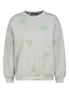 Sublevel Bluza w kolorze szaro-zielonym rozmiar: S/M. Szare bluzy Sublevel, m, bez wzorów, bez kaptura. Za 118,56 zł.