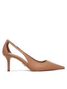 Steve Madden Szpilki Altra 11005289 Różowy. Czerwone szpilki Steve Madden, bez wzorów, ze skóry, bez obcasa. Za 469,99 zł.