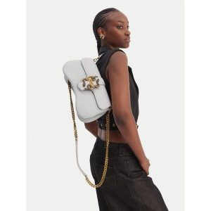 Torebka Just Cavalli. Szare torebki klasyczne Just Cavalli, bez wzorów, bez dodatków. Za 657,99 zł.