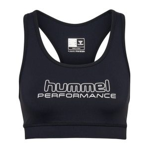 Biustonosz damski Hummel Te Fundamental. Białe koszulki sportowe Hummel, bez wzorów, bez ramiączek. Za 137,00 zł.