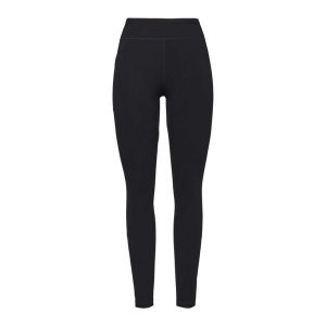 Damskie legginsy Black Diamond Session. Czarne legginsy Black Diamond, bez wzorów. W wyprzedaży za 274,25 zł.