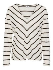 Vero Moda Bluzka "Otilje" w kolorze białym rozmiar: S. Białe bluzki Vero Moda, s, bez wzorów, bez kołnierzyka, bez ramiączek. Za 43,68 zł.