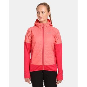 Damska kurtka ocieplana Kilpi GARES-W. Czerwone kurtki Kilpi, xs, bez wzorów, z nylonu, bez kaptura. Za 422,05 zł.