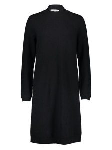 Marc O´Polo Sukienka dzianinowa w kolorze czarnym rozmiar: 38. Czarne sukienki na co dzień, bez wzorów, z dzianiny, bez kołnierzyka, bez ramiączek, midi, proste. Za 230,59 zł.