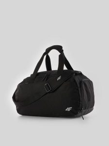 4F Torba sportowa (30 L) - czarna Uniwersalny. Czarne torby podróżne i sportowe 4f, bez wzorów, z materiału, na ramię. Za 149,99 zł.