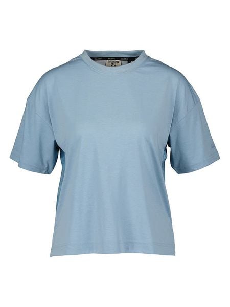 DOLOMITE Koszulka "Latemar DRI" w kolorze błękitnym rozmiar: L. Niebieskie bluzki Dolomite, l, bez wzorów, z bawełny, bez kołnierzyka, bez ramiączek. Za 74,11 zł.