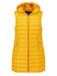 ANAPURNA Kamizelka pikowana "Vakitalana Long" w kolorze żółtym rozmiar: S. Żółte kamizelki ANAPURNA, s, bez wzorów, bez kołnierzyka, bez ramiączek, bez kaptura. Za 130,99 zł.