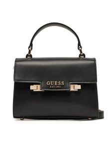 Guess Torebka HWEVG9 64178 Czarny. Czarne torebki klasyczne Guess, z aplikacjami, ze skóry, bez dodatków. Za 589,99 zł.