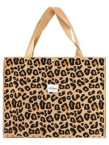 Zwillingsherz Shopper bag "Leo" w kolorze beżowym - 49 x 38 cm rozmiar: onesize. Brązowe shopper bag Zwillingsherz, bez wzorów, z materiału, na ramię, bez dodatków. Za 95,95 zł.