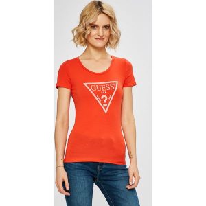 Guess Jeans - Top. T-shirty marki Guess Jeans. W wyprzedaży za 139,90 zł.