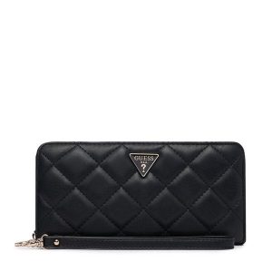 Portfel Guess. Czarne portfele Guess, z aplikacjami. Za 294,99 zł.