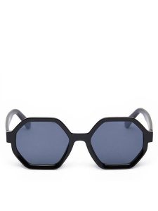 JENNY Okulary przeciwsłoneczne 4WF-011-SS25 Czarny. Czarne okulary przeciwsłoneczne Jenny. Za 39,99 zł.